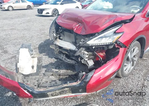 2019 Nissan Murano Sl из США, поврежденный, VIN 5N1AZ2MSXKN122450